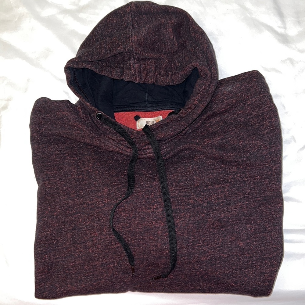 Mens XL sweater with hoodie